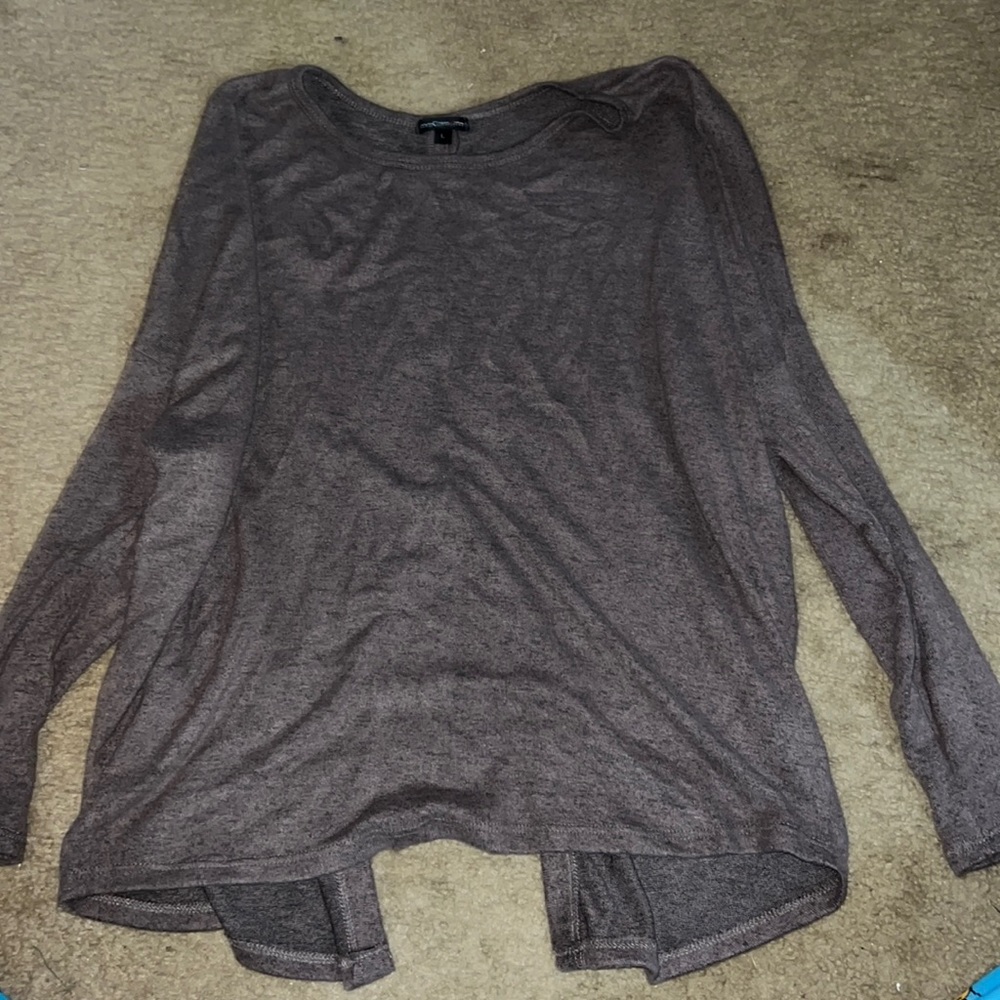 Brand “mm mm mm” Size Large, Grey long sleeve